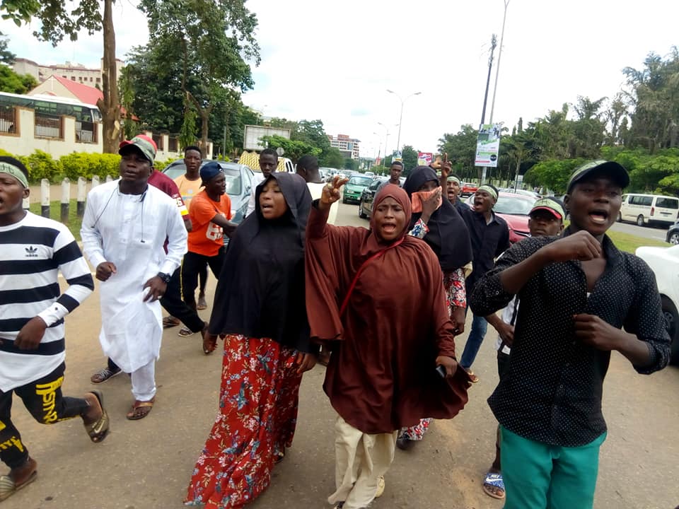 free zakzaky protest in abuja on 29th of oct 2019 